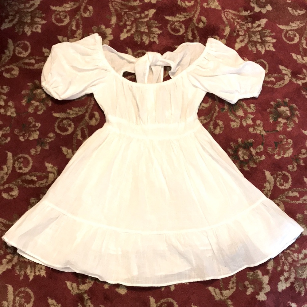 White Dress or Tunic Top.